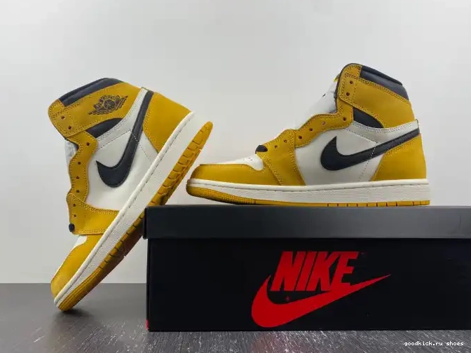 Yellow Jordan Air 1 Ochre High DZ5485-701 OG 0429